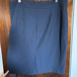 Ann Taylor Factory Classic Navy Blue Women's Pencil Skirt